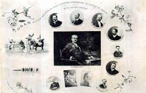 Oran - Depute Eugene Etienne - Fetes de son 25eMandat - 1907
